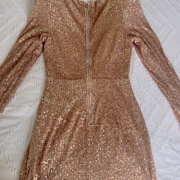 Orinthia - Fairytale Embroidered Sequins Mini Dress